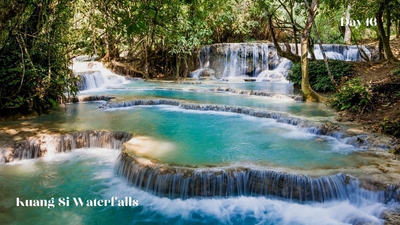 Day 16 Kuang Si Waterfalls
