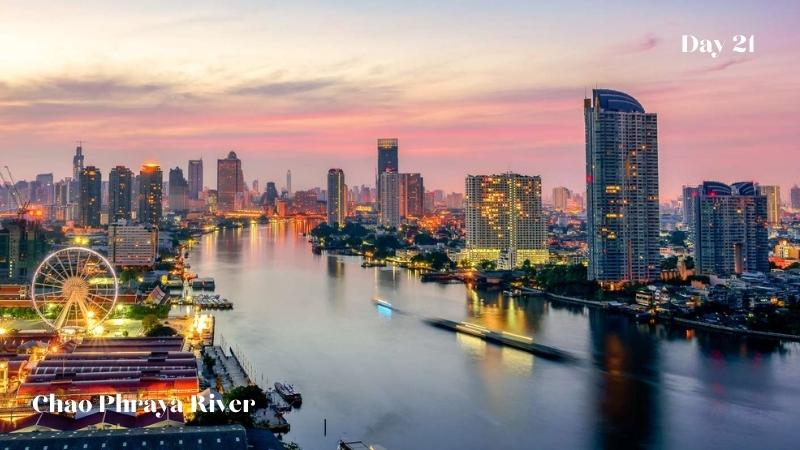 Day 21 Bangkok Chao Phraya River