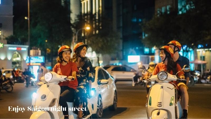 Enjoy Saigon Night Street