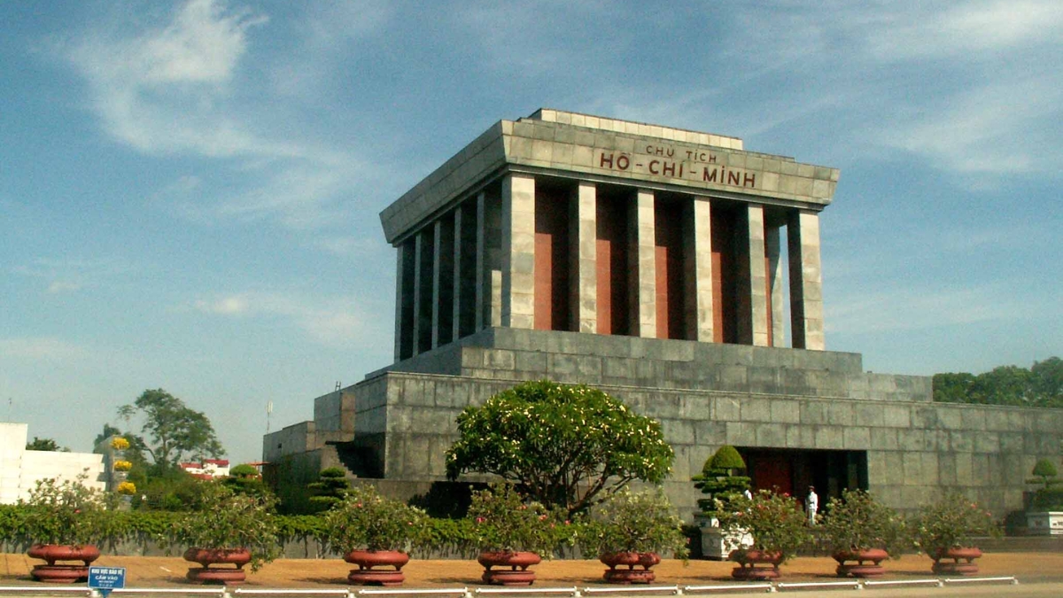 The Historical Ho Chi Minh Mausoleum