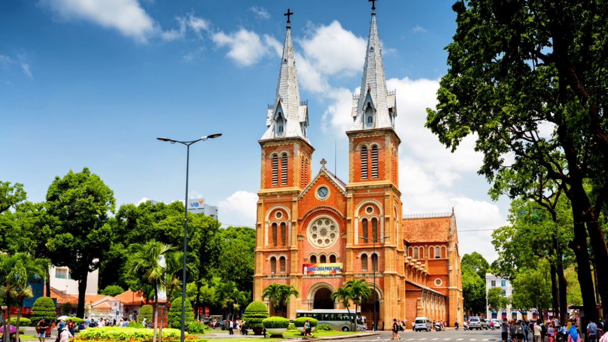 Day 22 Visit Saigon Notre Dame Cathedral, The Best Example Of Classical French Colonial Architecture
