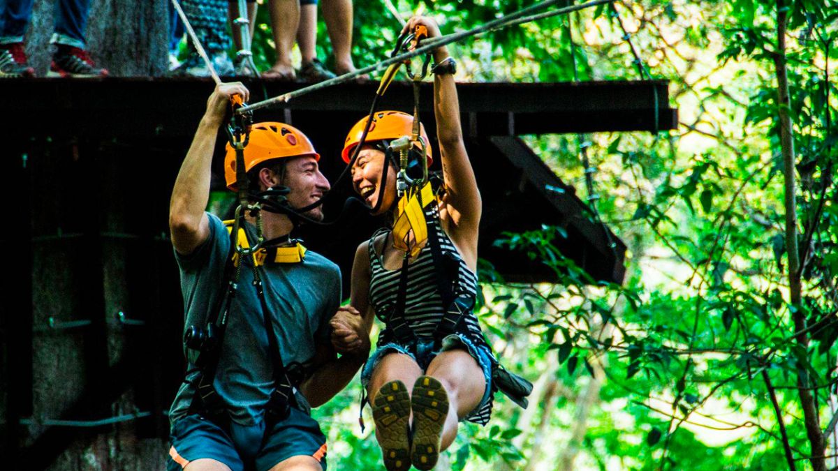 Have An Unforgettable Moment Together When Experiencing The Zipline