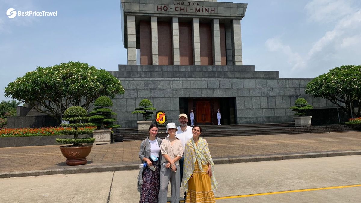 Visit Ho Chi Minh Mausoleum During Hanoi City Tour