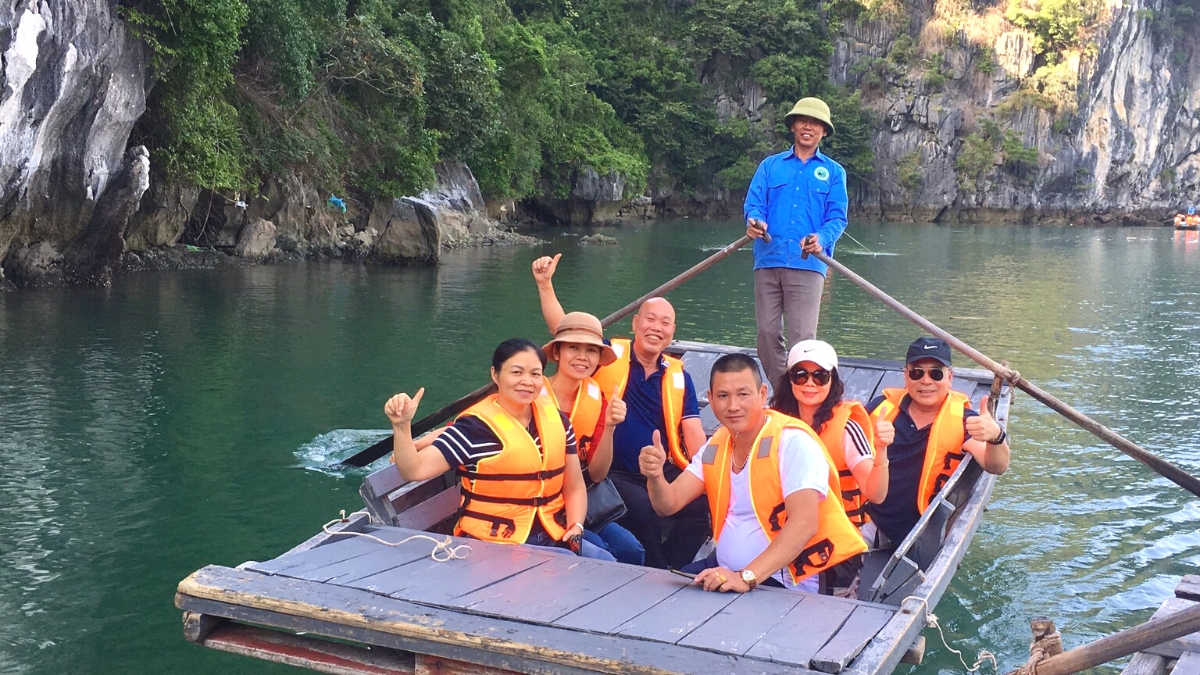 Take A Local Bamboo Boat Ride