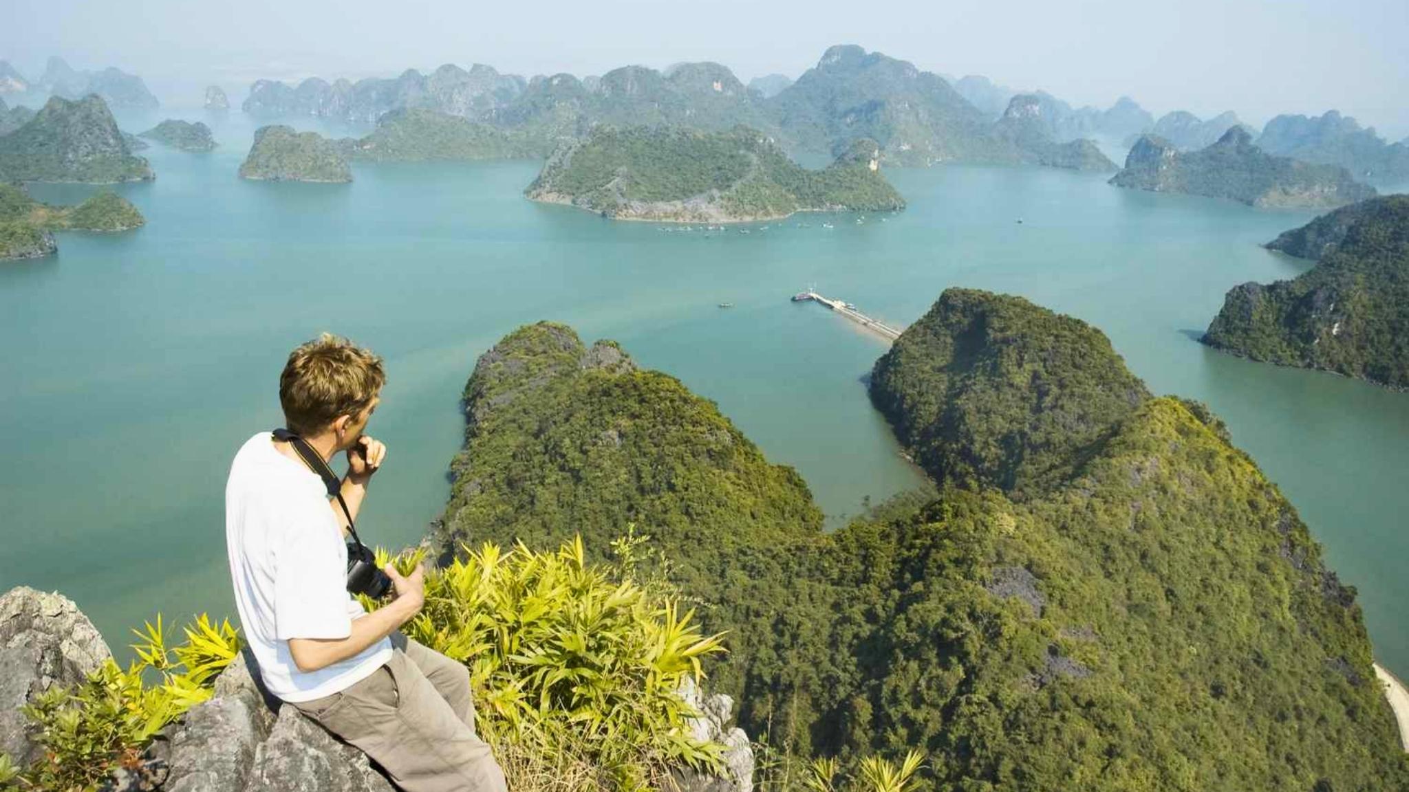Hiking To The Panoramic View Of Ha Long At The Best Angle