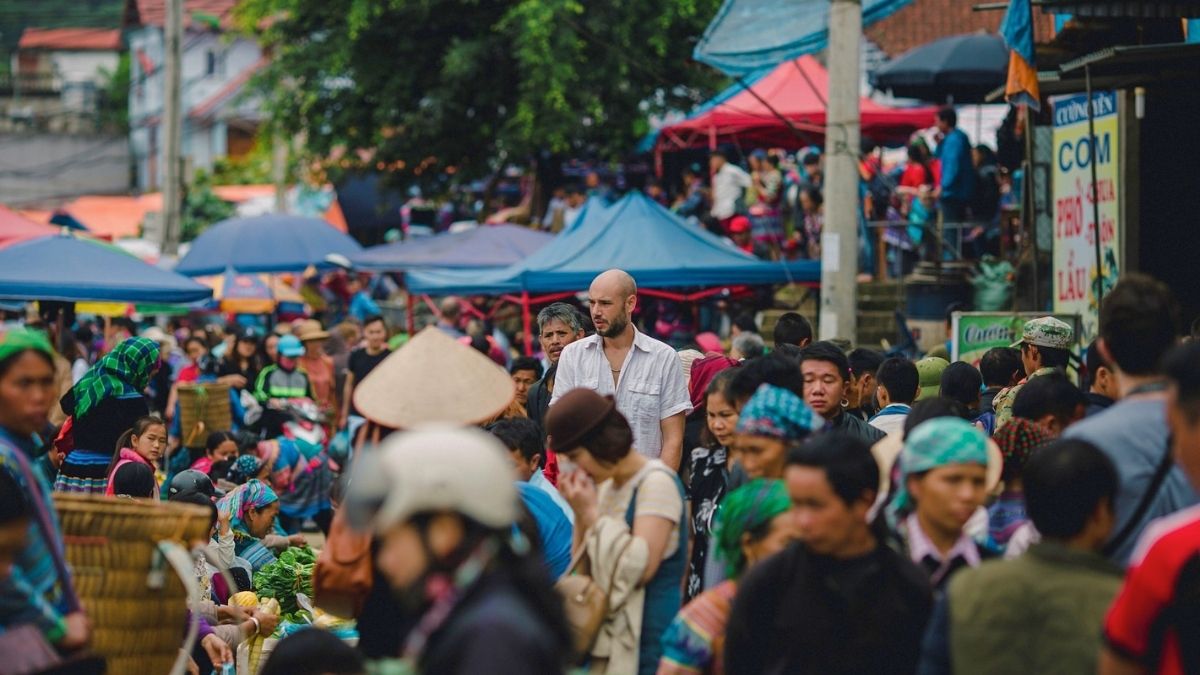 Stop By The Bustling Bac Ha Market Place
