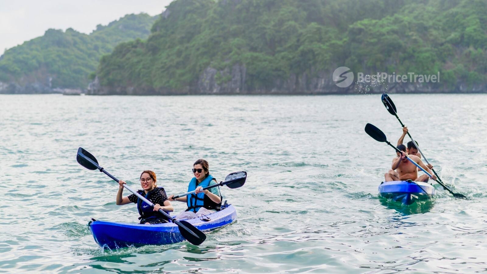 Experience Adventurous Kayaking In Halong Bay