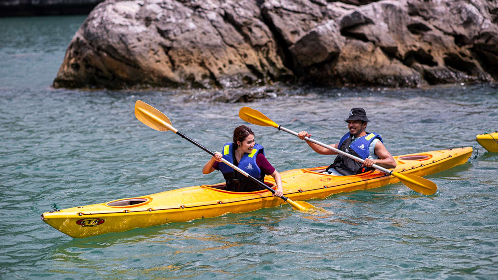 Experience Kayaking to explore the caves
