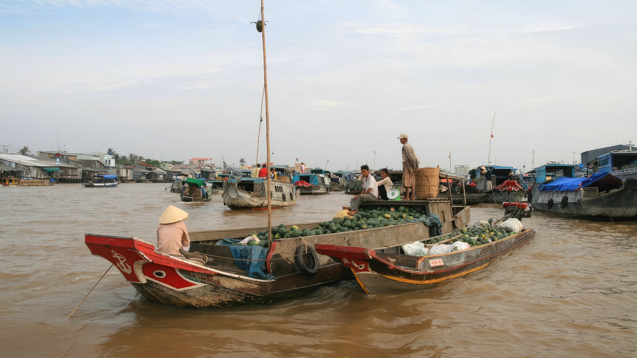 Explore Cai Rang floating market