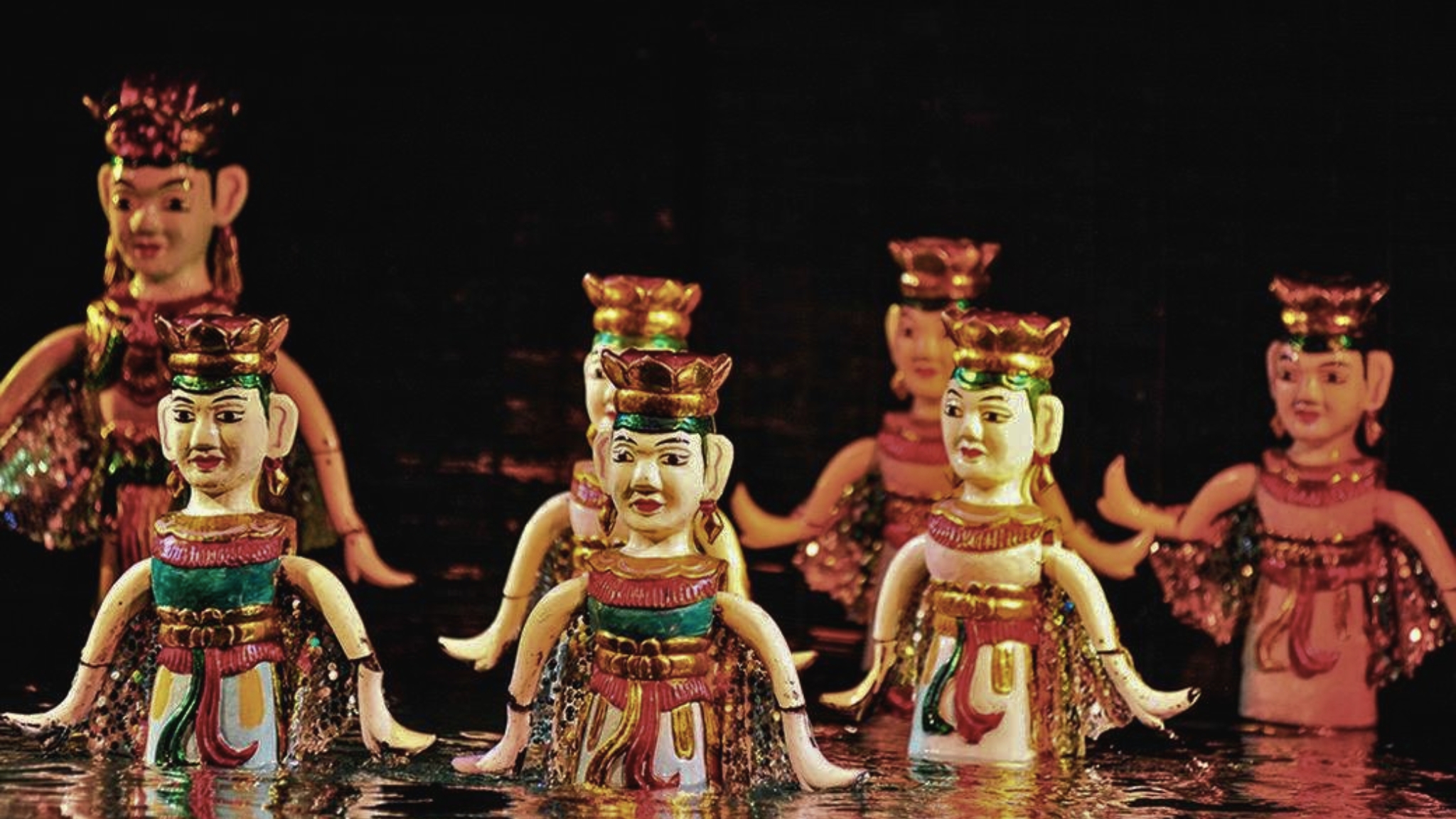 Watch The Vietnamese Traditional Water Puppet Show
