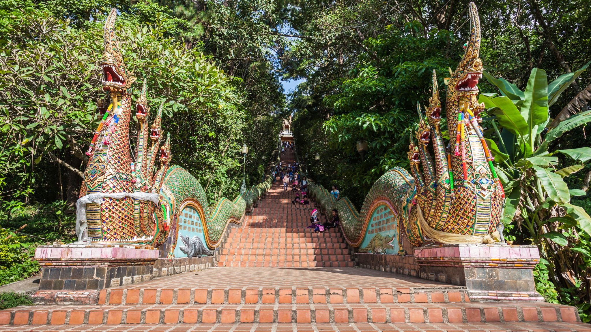 Day 8 Steps To Wat Phrathat Doi Suthep