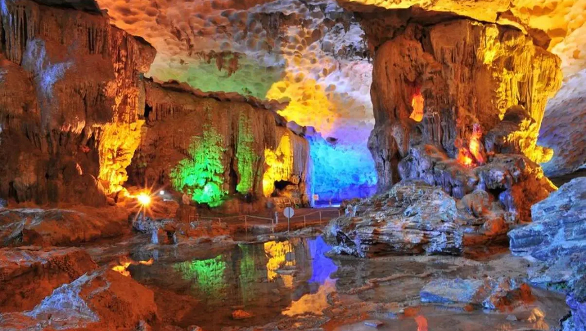 Sung Sot Cave One Of Largest Caves In Halong