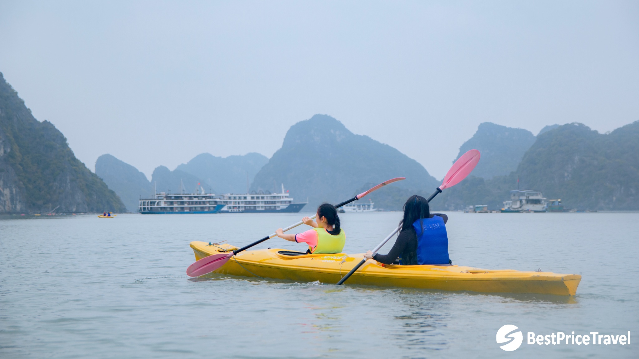 Kayaking In The Stunning Halong Bay