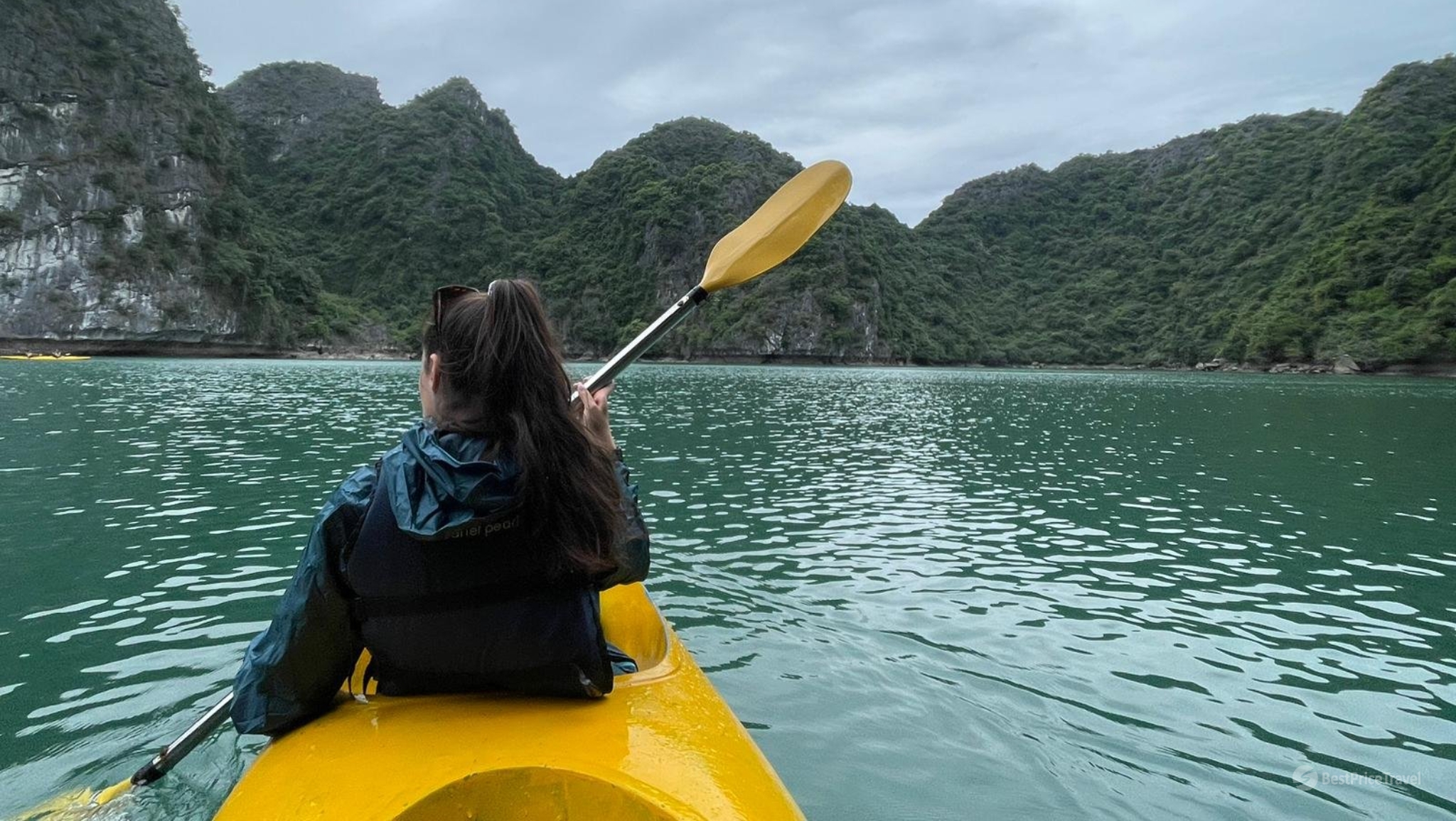 Partake In Kayaking Activities In Trinh Nu Area