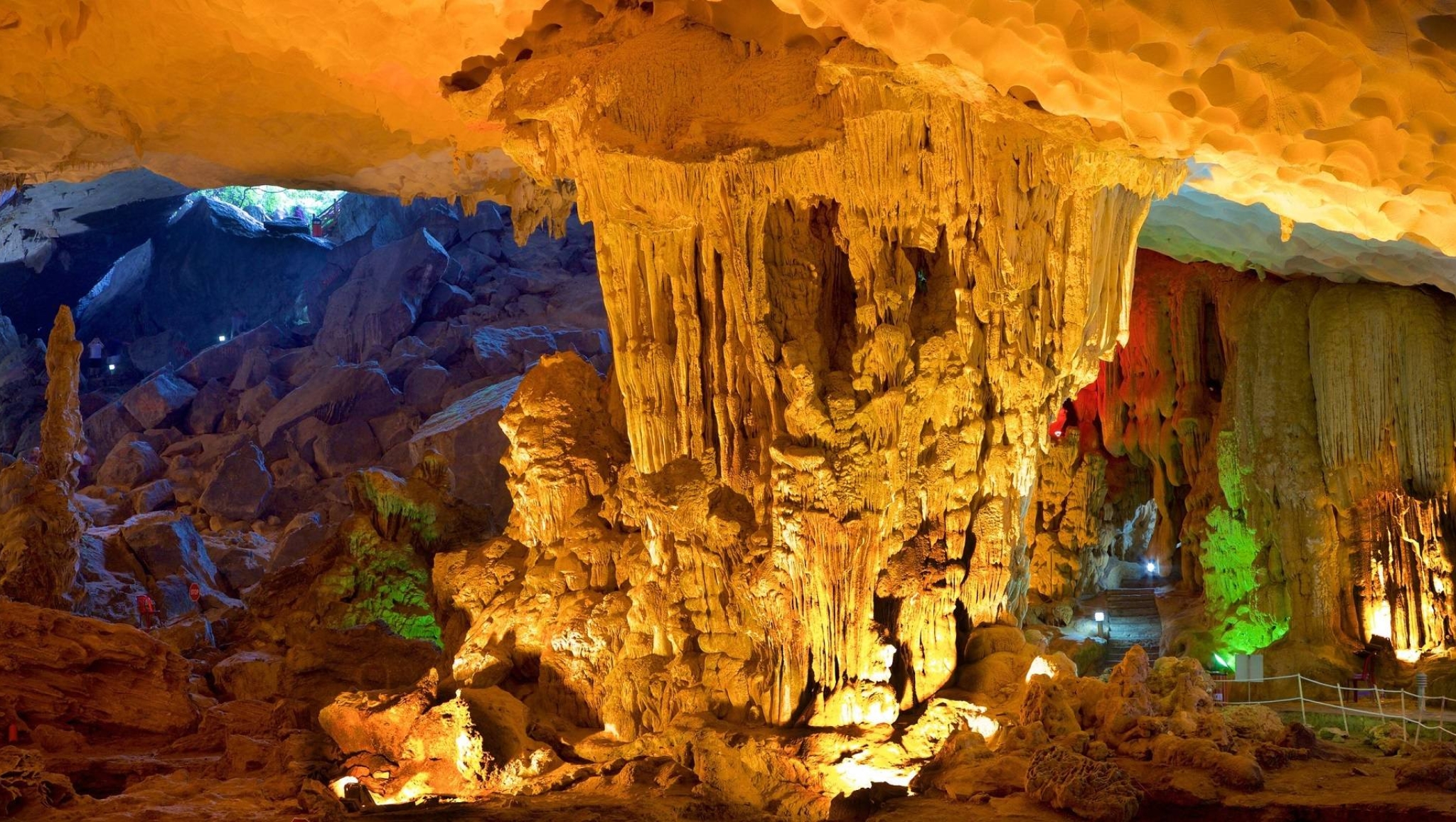 Enjoy The Unique Rock Formations On Sung Sot Cave