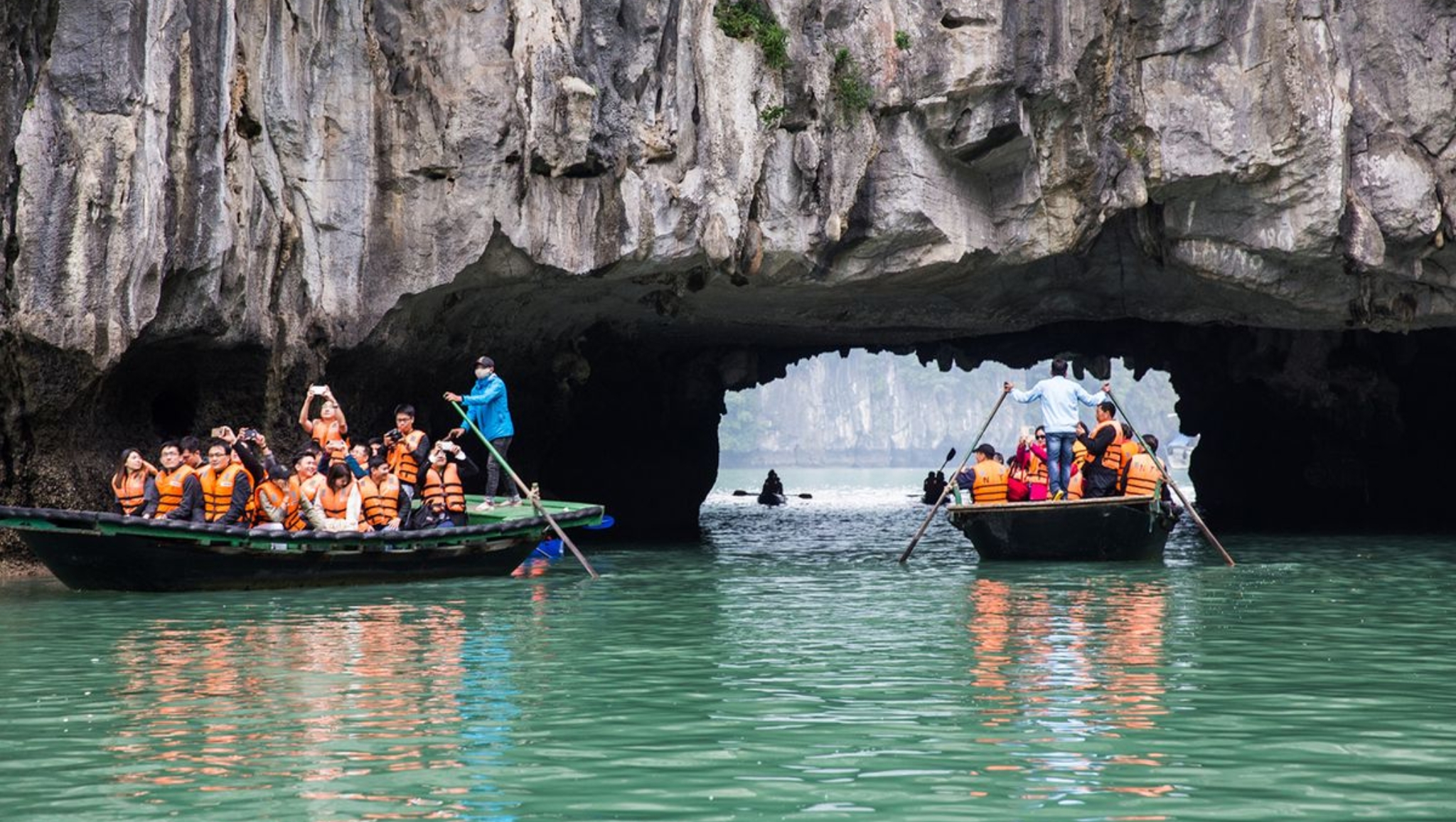 Luon Cave Is An Ideal Kayaking Spot