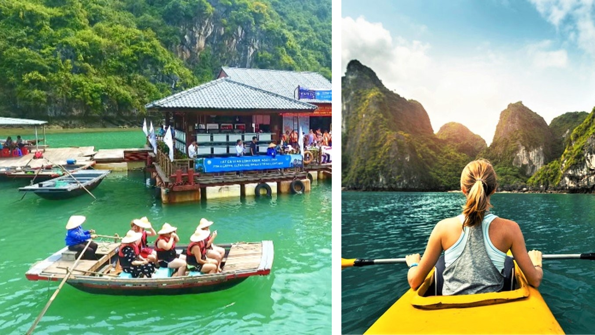 Visit Vung Vieng Village By Kayak Or Sampan Boat