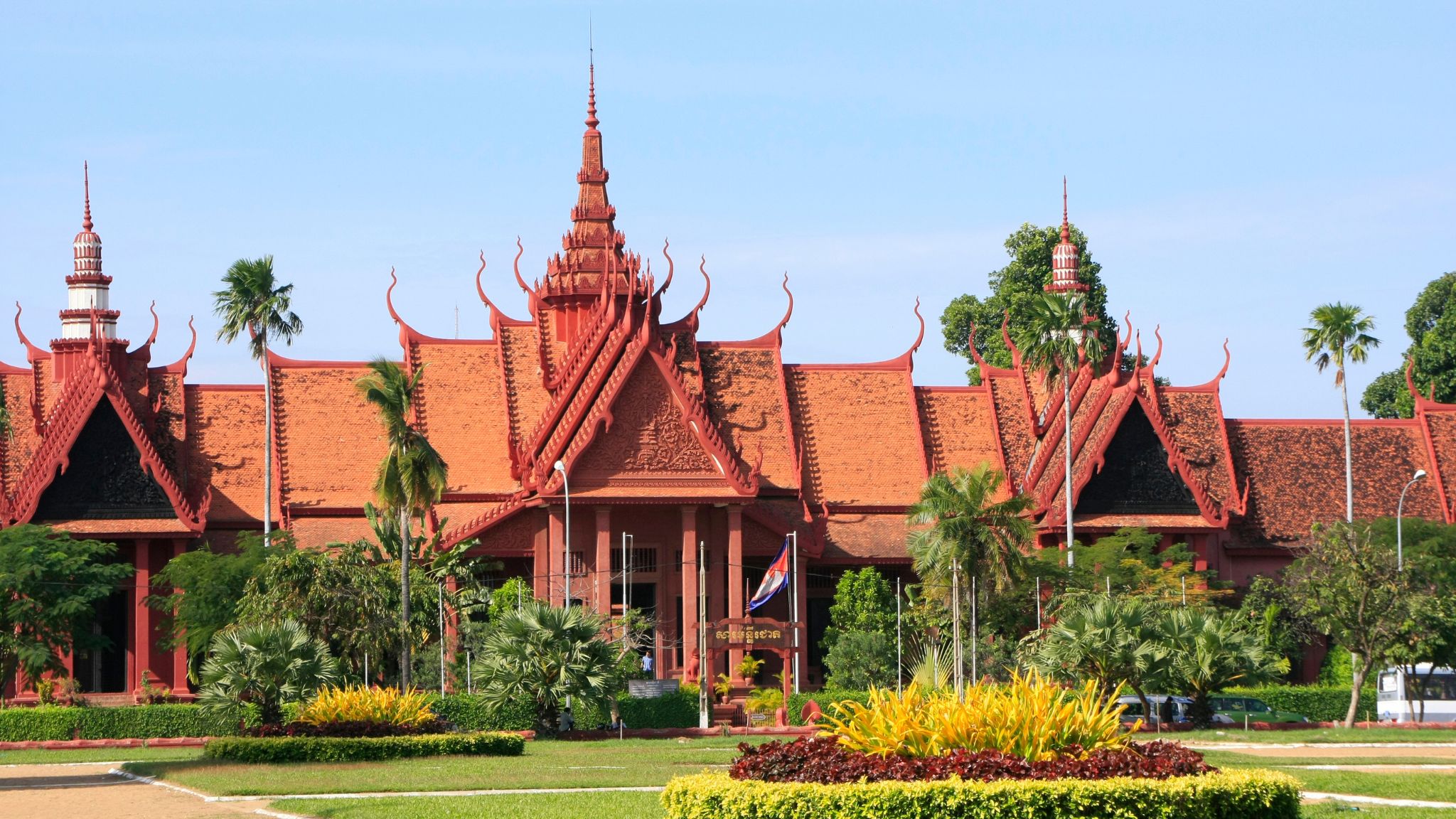 Day 6 Visit To The National Museum, Built In Traditional Khmer Style
