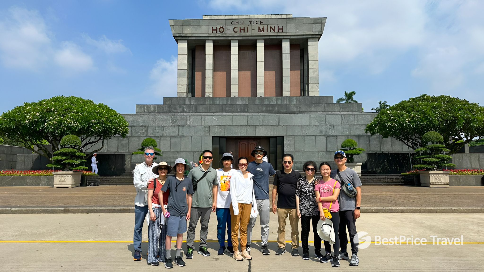 Day 2 Visit Ho Chi Minh Mausoleum At Ba Dinh Square