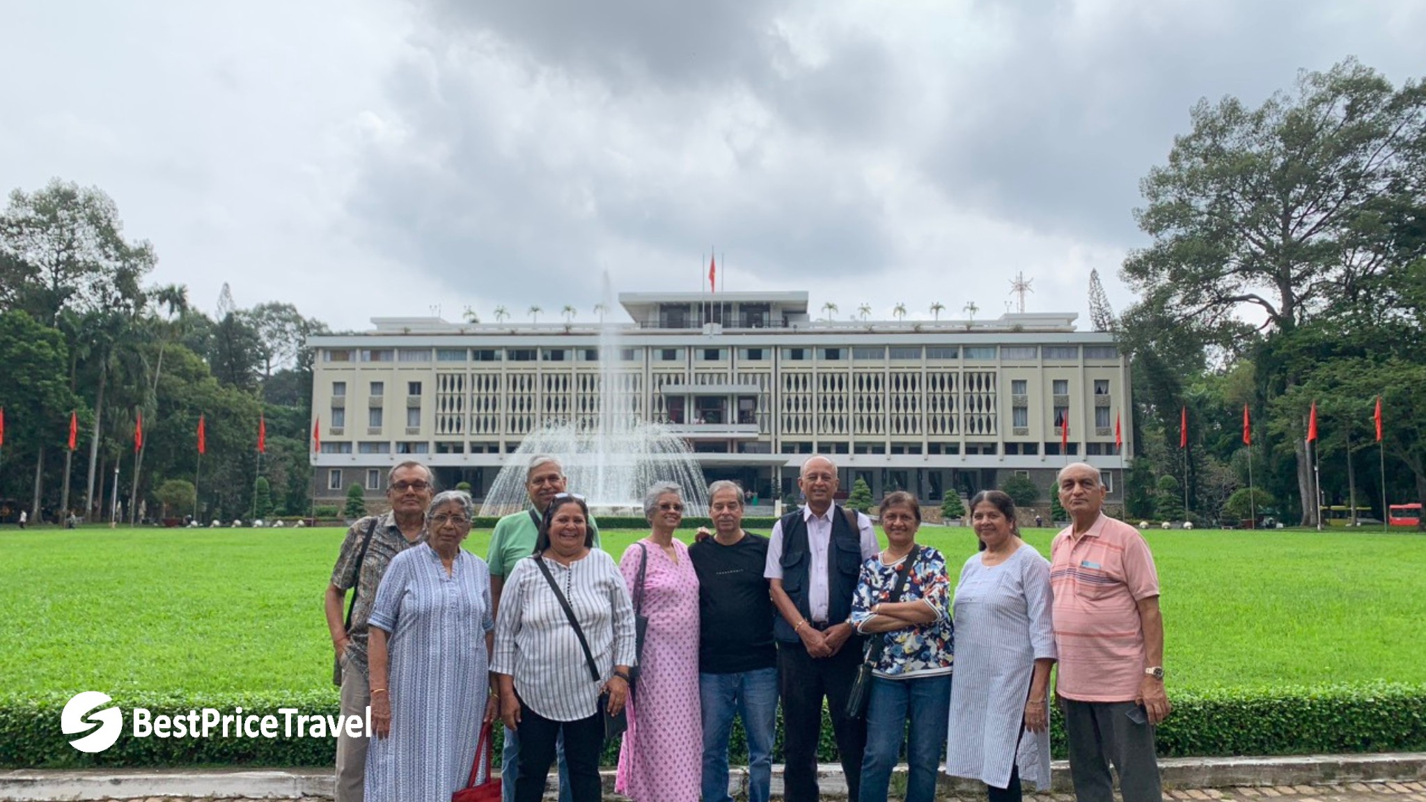 Day 11 Check In Front Of The Reunification Palace
