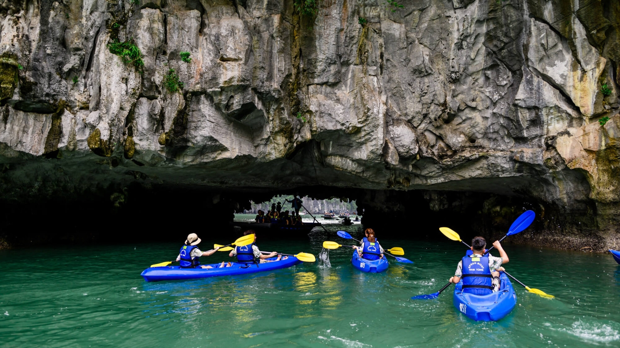Day 6 Go Kayaking Through Limestone Cave