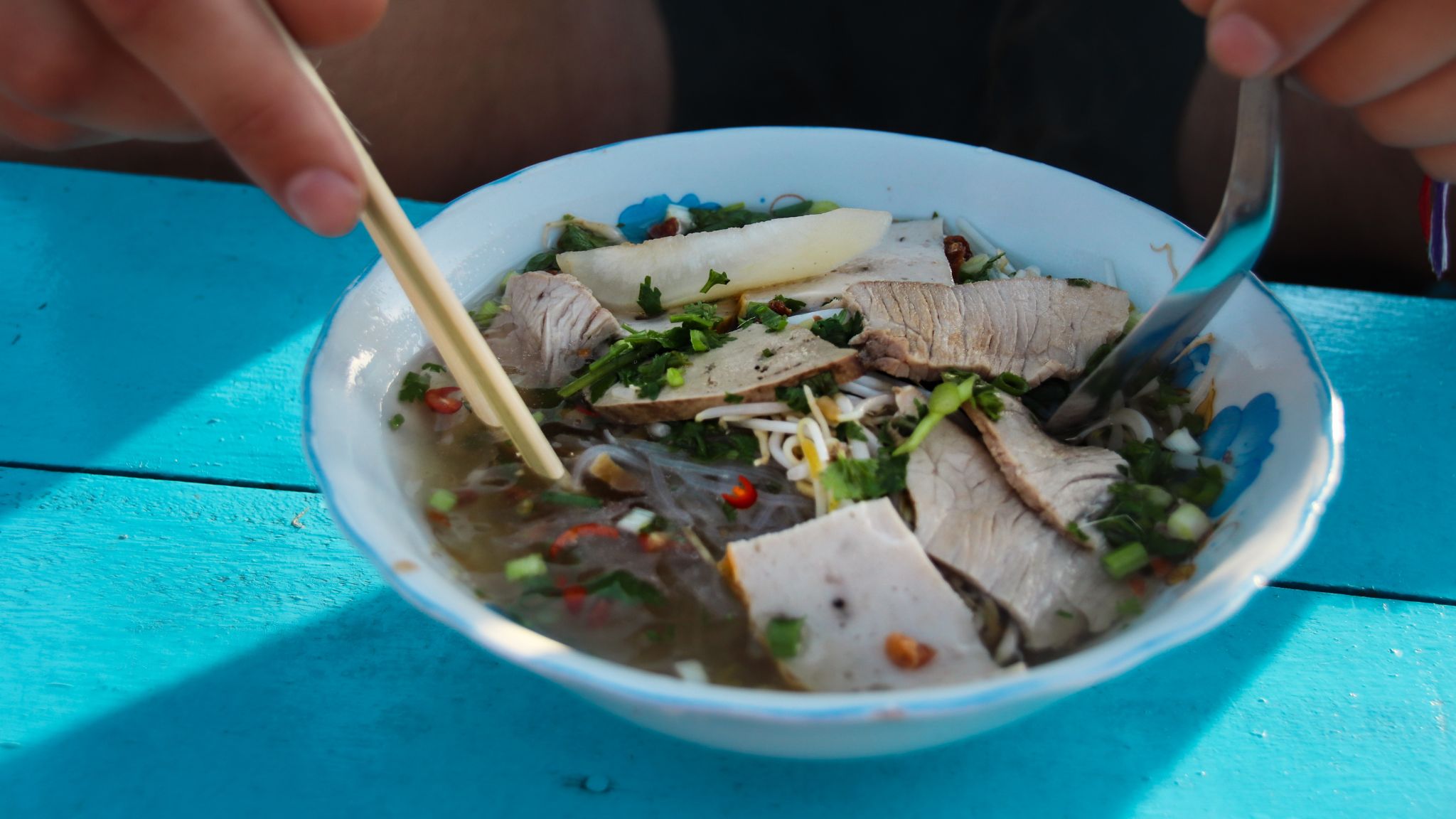 Day 13 Try Hu Tieu A Famous Local Dish