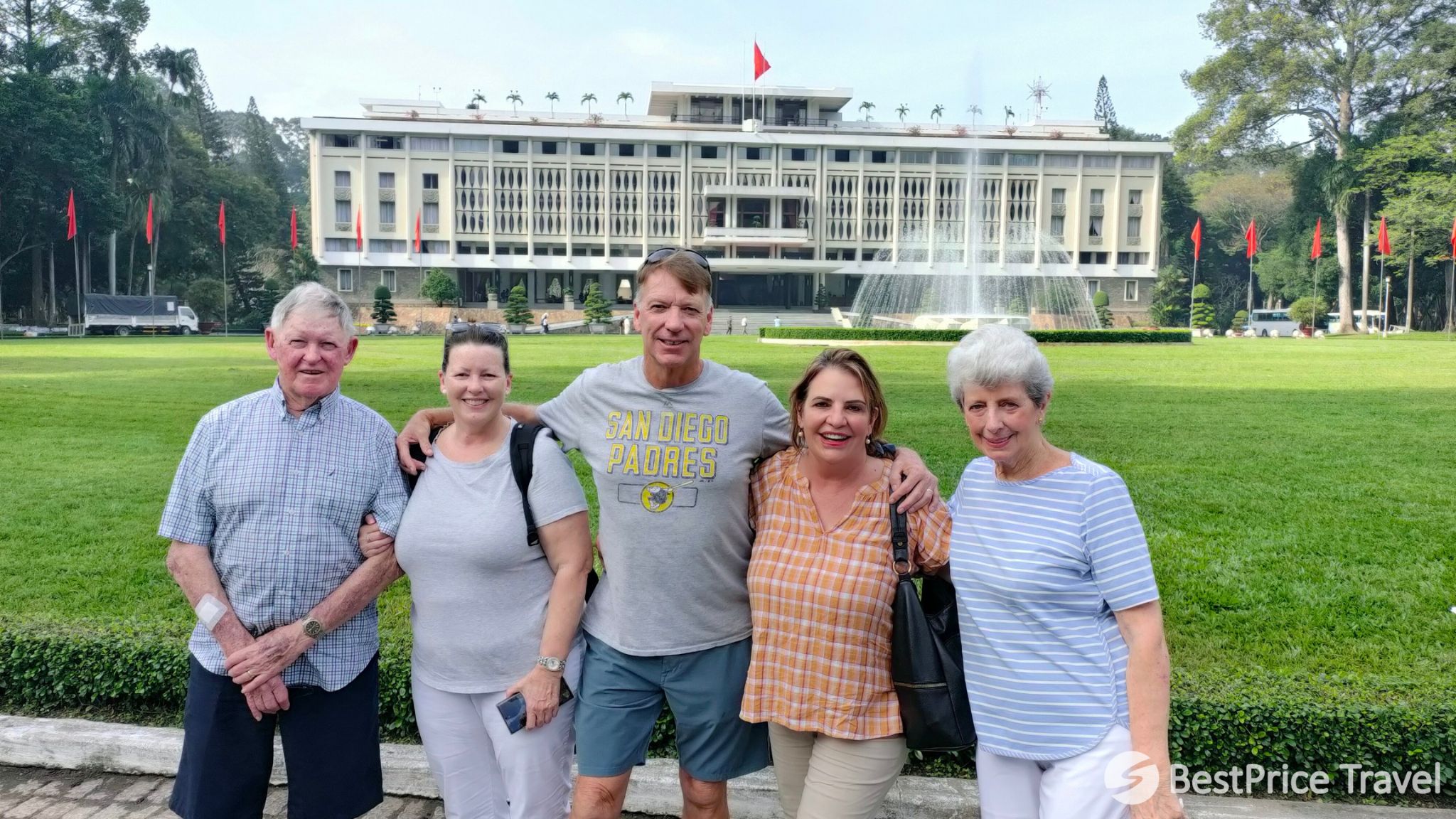 Day 12 Tourists Check In With The Independence Palace