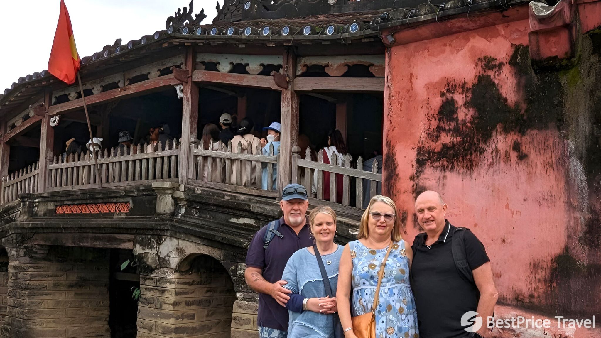 Day 8 Visit Japanese Covered Bridge A Famous Attraction In Hoi An