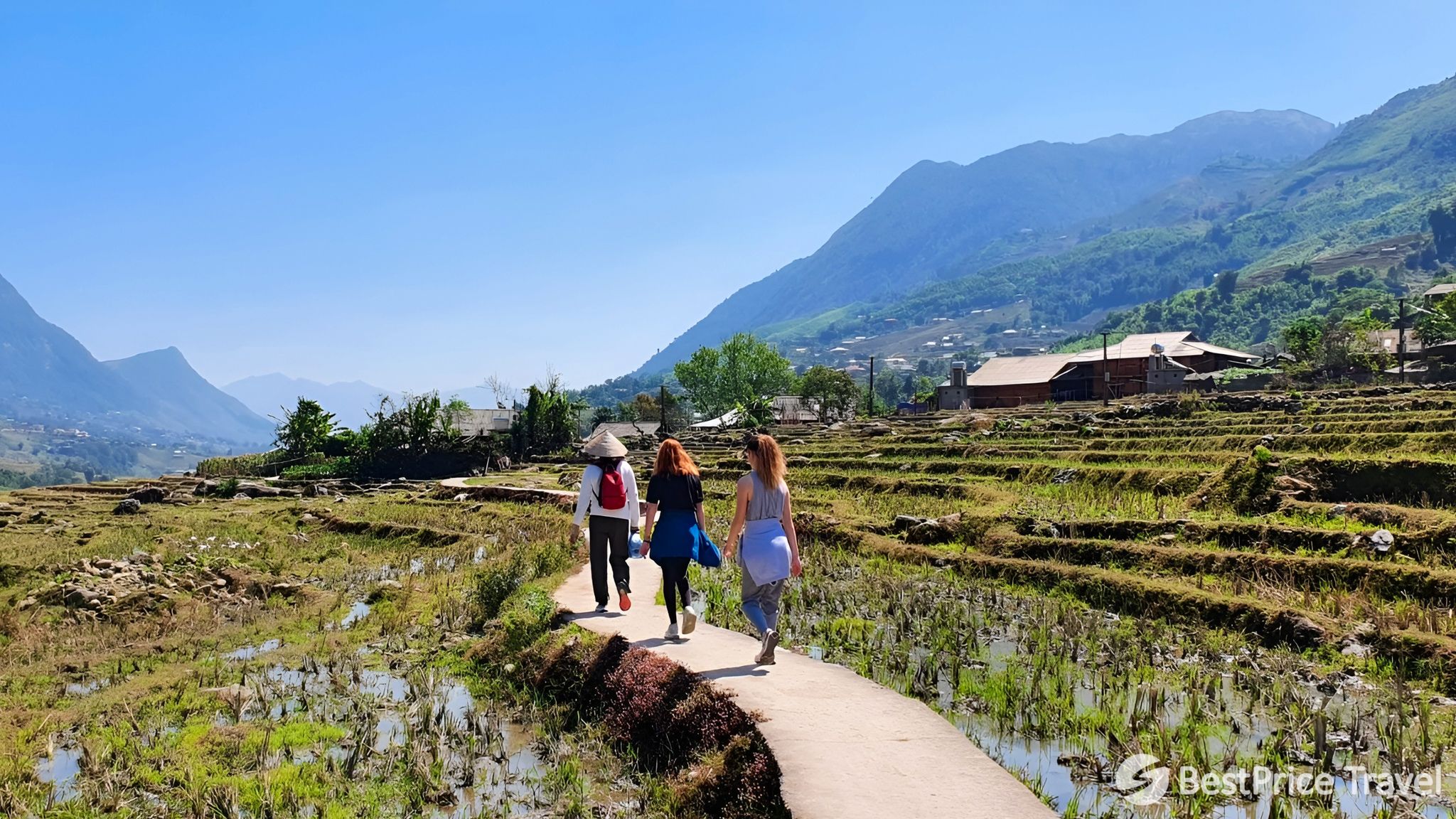 Day 3 Admire The Scenic Beauty Of Rice Fields While Trekking