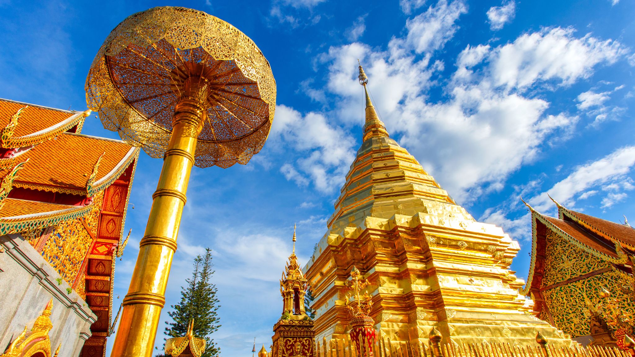 Day 4 Wat Phrathat Doi Suthep A Famous Tourist Attraction In Chiang Mai