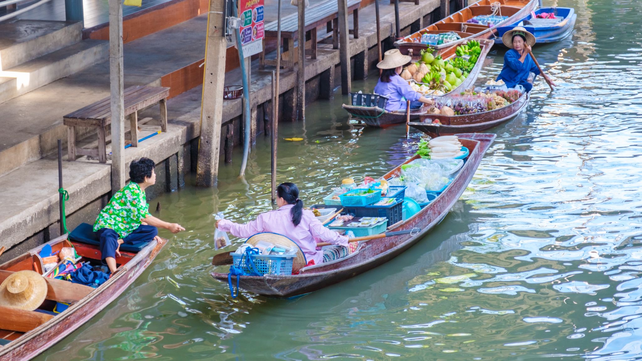 Day 3 Witness The Daily Life Of The Locals Of Damnoen Saduak Floating Market