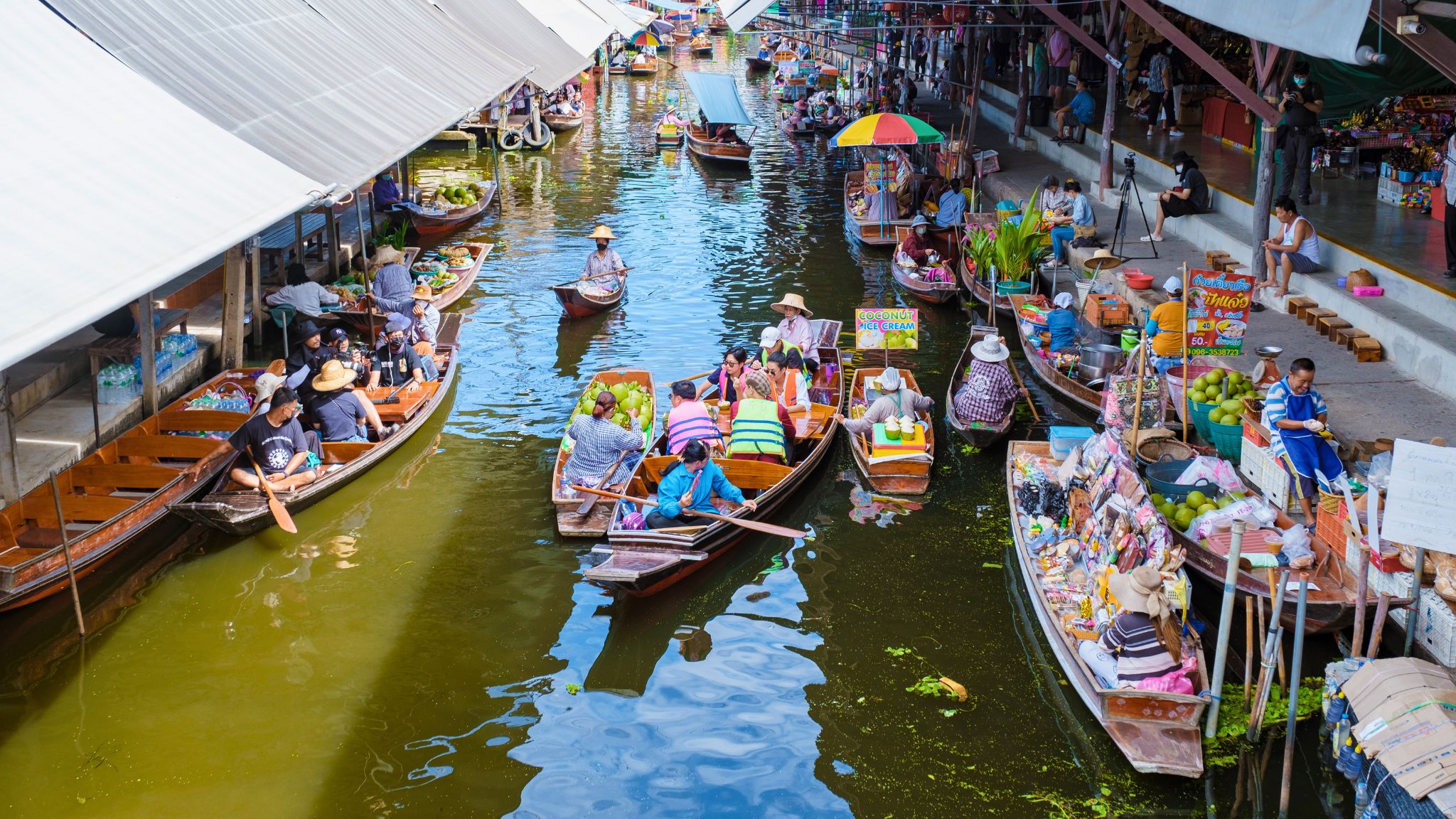 Day 3 Vibrant Colors And Lively Trade At Damnoen Saduak Floating Market