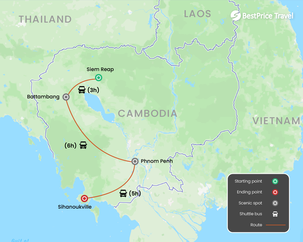Highlights Of Cambodia 10 Days