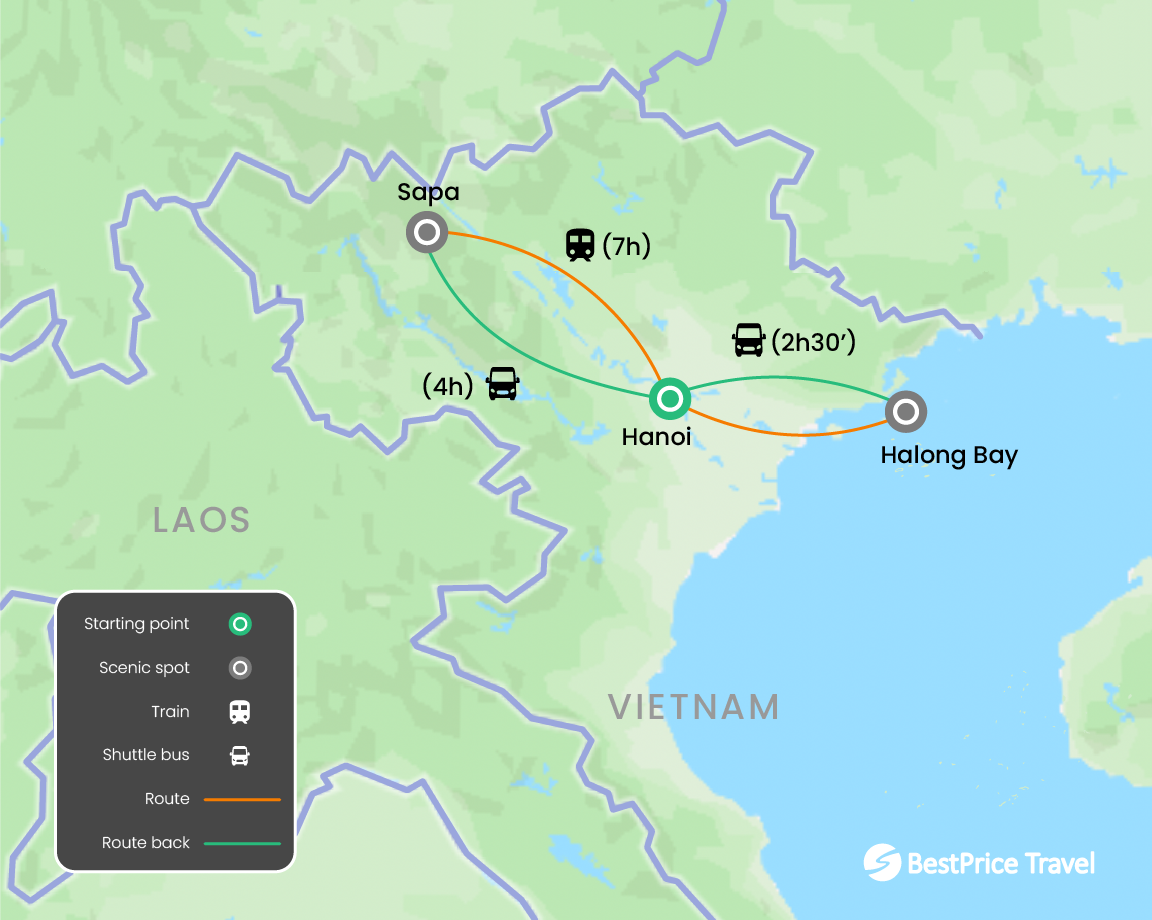 North Vietnam At A Glance Halong Bay & Sapa 5 Days