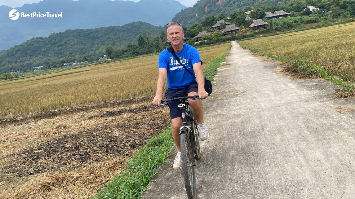 Day 1 Cycling Through The Tranquil Villages