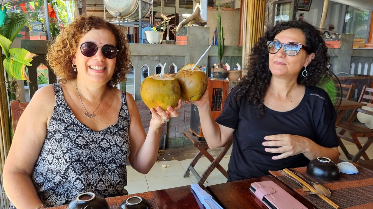 Try Coconut Water In Hoi An